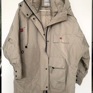 Duck Down Jacket coat puffer parka winter men women Medium Size oversize